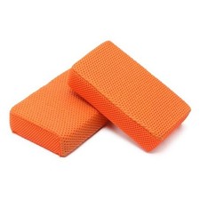 Clay Scrubber 2-Pack   Dual-Sided Synthetic Clay Pads for Auto Detailing, Fast