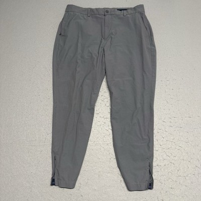 Vineyard Vines Men's L On The Go Performance Jogger Pants Stretch Pockets Gray