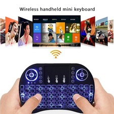 2.4G Wireless Air Mouse i8 Mini Keyboard Touchpad Backlit PC Android TV Box