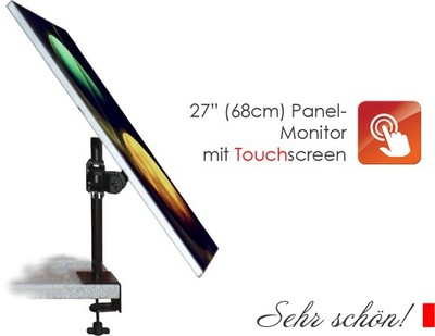 27'' 68cm TOUCHSCREEN DISPLAY NOVOMATIC FHD + FullHD+ 1920x1200 DVI DP MONITORFUß