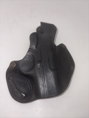 DeSantis 085 85 Black Leather Thumb Break Holster Smith Wesson J Frame RH USA