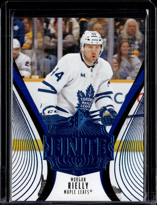 2025-26 Upper Deck SPX #11 Morgan Rielly Finite Blue /999 Maple Leafs
