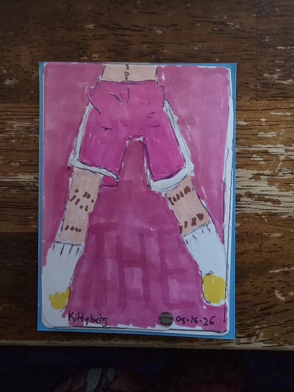ACEO ATC Can't Stop The Boy Band 3 of 4