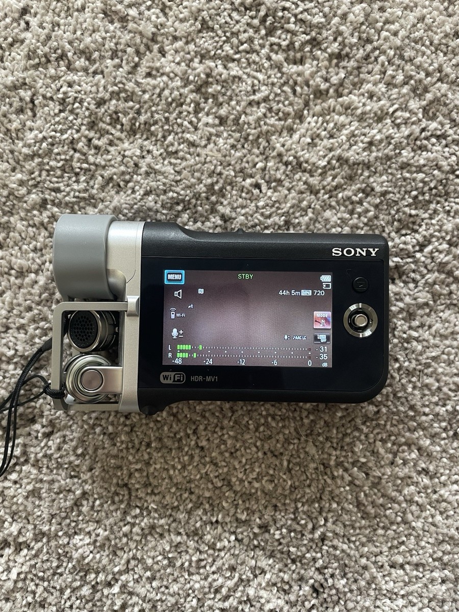 極美品Sony HDR-MV1 ビデオカメラ Carl Zeiss Tessar Amazon.com : Sony HDR-MV1 Music Video Recorder (Black