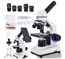 OOZSTAR Microscope for Kids  Adults,40X-2000X Magnification Microscope for Kids
