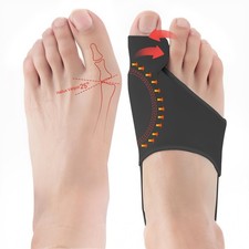 2PCS Bunion Corrector for Women  Men, Big Toe Nighttime Support - Adjustable...