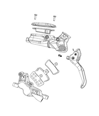 compatible con SRAM Kit recambios para bomba de freno CODE ULTIMATE/SILVER STEAL