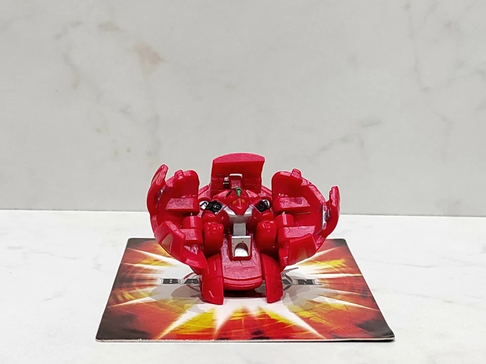 HTF BAKUGAN B2 Pyrus "Coral" LASERMAN Spin Master/Sega Toys New Rare - Image 3 of 4