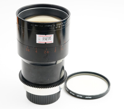 EX Cooke taylor&hobson vidital 8cm 1.3 T1.5 80mm f/1.5 modified to