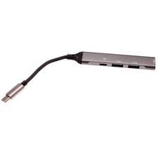 For iPhone 16/Pro/Max/Plus - 4-in-1 Hub PD USB-C Adapter TYPE-C Charger Port USB