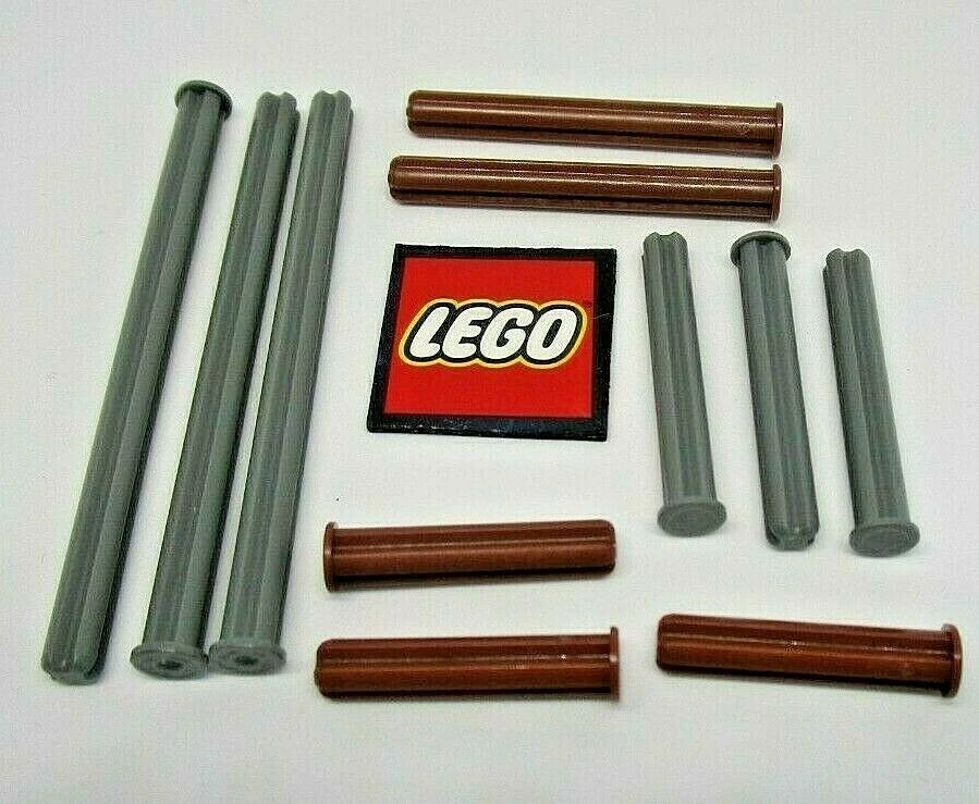 LEGO Technic Axles with Stop End (Pack of 4) Designs 24316, 87083, 15462, 55013 - Image 2 of 2