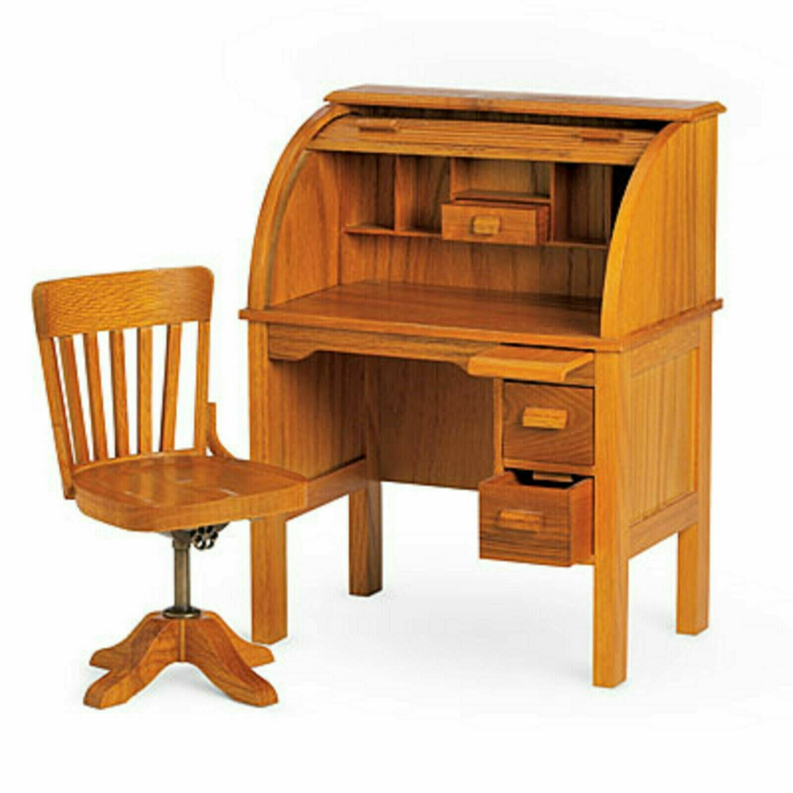 NEW American Girl Kit Wooden Rolltop Desk & ChairRetired/NIB eBay