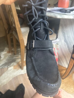 Polo Ralph Lauren Country Mid High Ranger Black Suede Polo Ralph Lauren Country Mid High Ranger Black Suede