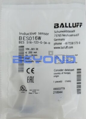 1PC NEW FOR BALLUFF Proximity switch sensor BES016W BES 516-123-G-S4-H