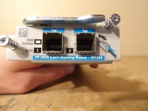 HP Aruba J9733A 2-Port Stacking Module 2920 Switch Series - PULLED FROM J9729A - Afbeelding 2 van 4