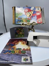 Super Mario 64- Nintendo 64 N64 Complete TESTED Clean Cart