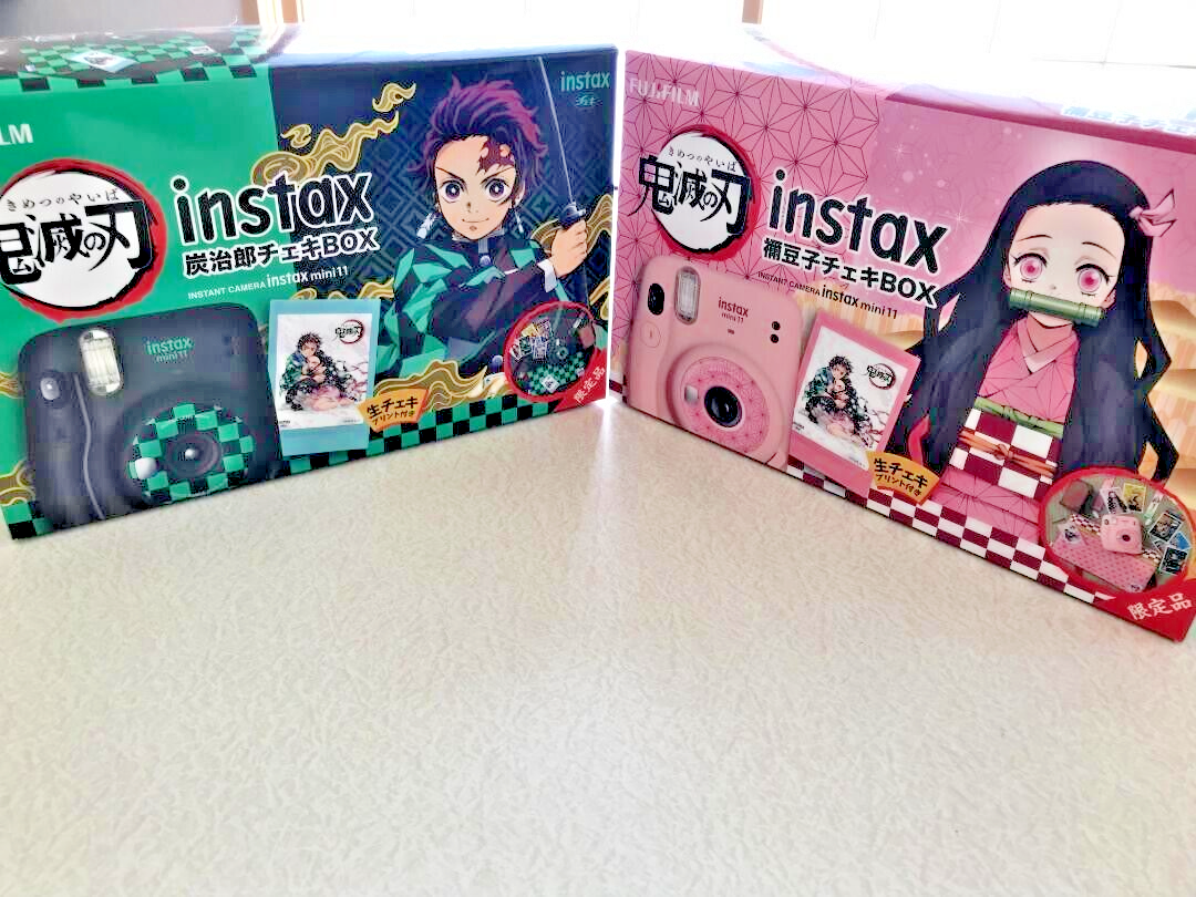 Camera Tanjiro Instax Instax Mini 11 鬼滅の刃 炭治郎 チェキBOX 新品未