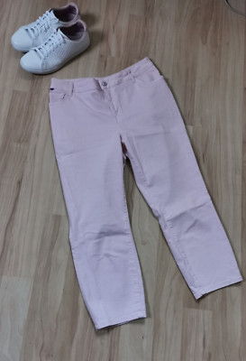 CCC*Crew Clothing Company*Capri- Jeans*Gr.42* wNEU*Skinny*Rosé*High Waist (Z36)