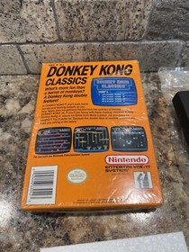 NES Donkey Kong Classics Completo En Caja Insertos De Espuma CIB Y Manual NINTENDO