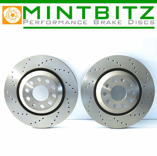 VW GOLF 2.0 R MK6 AUDI S3 SEAT LEON CUPRA R FRONT REAR BRAKE DISCS MINTEX PADS - Picture 5 of 6