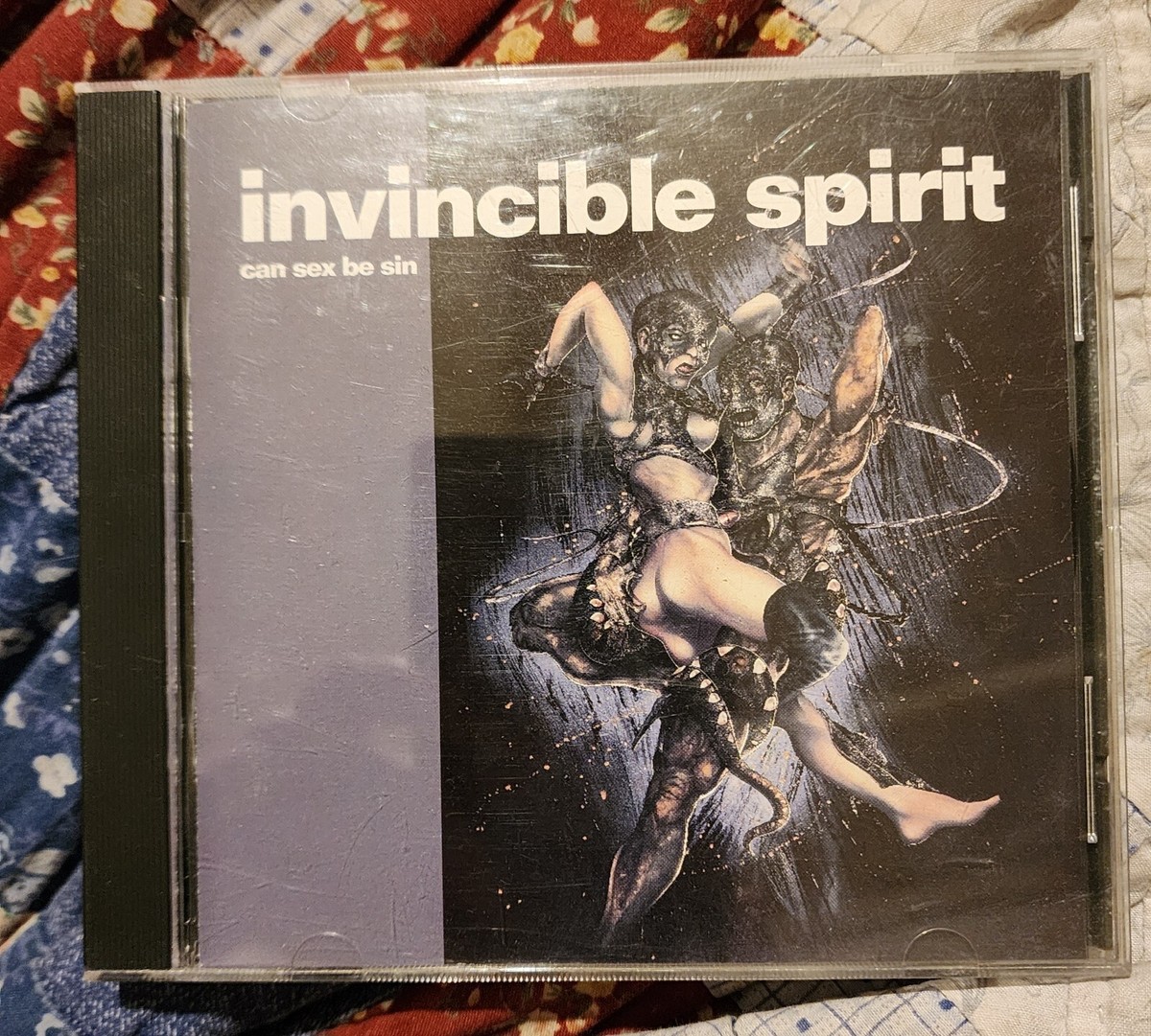 Invincible Spirit Can Sex Be Sin Promo CD EBM Industrial Darkwave