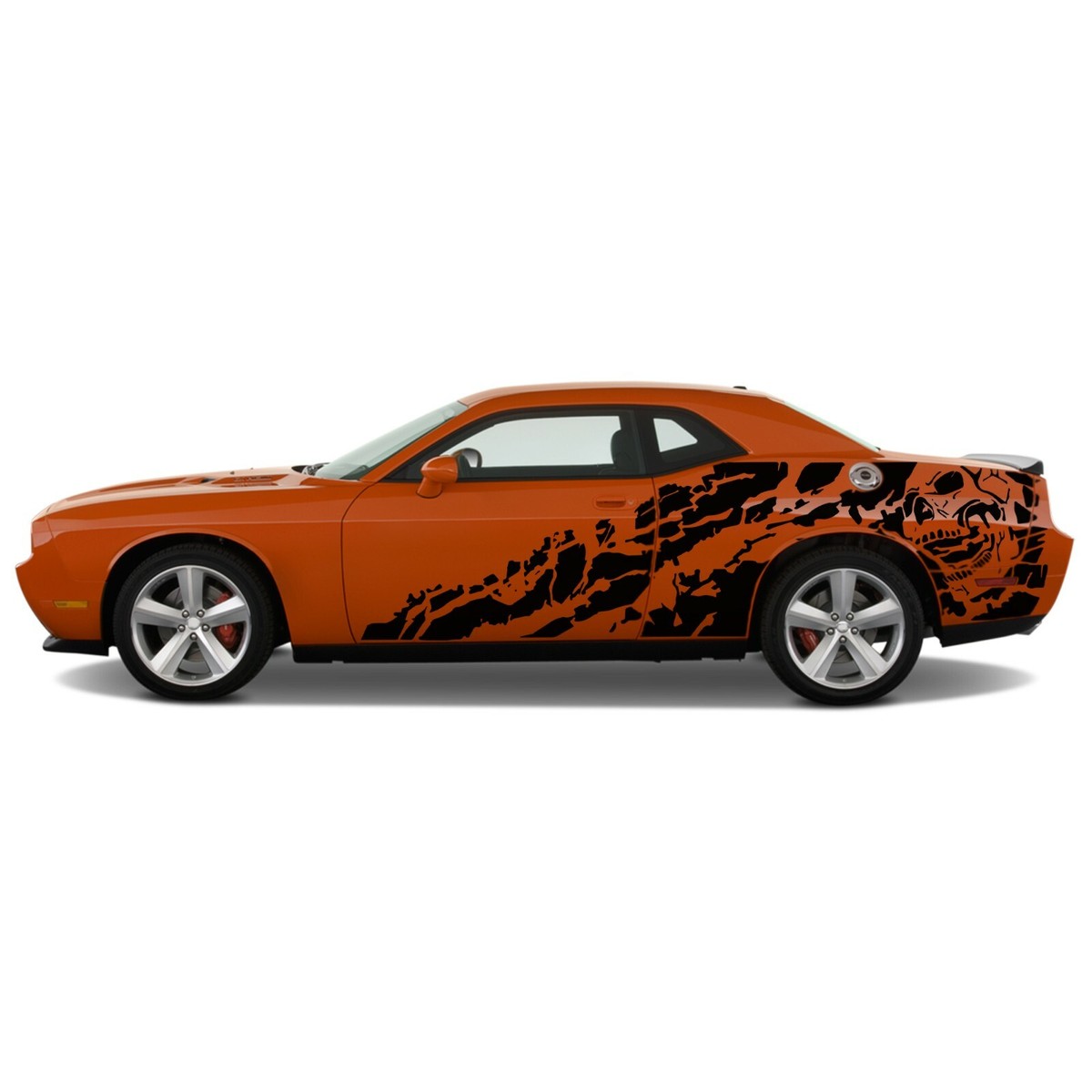 ト*☆様 CHALLENGER /MULTI PRINTED SHOULDER 2012 Dodge Challenger SRT 8 Yellow Jacket Metal Sign 9