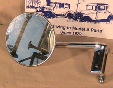 1930-1931 Model A Ford Ratrod Streetrod Lh And Rh Door Hinge Pin Mirrors A Pair