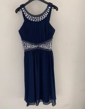 Quiz Blue Prom Party Evening Dress Size 12.   Formal.                     REF26