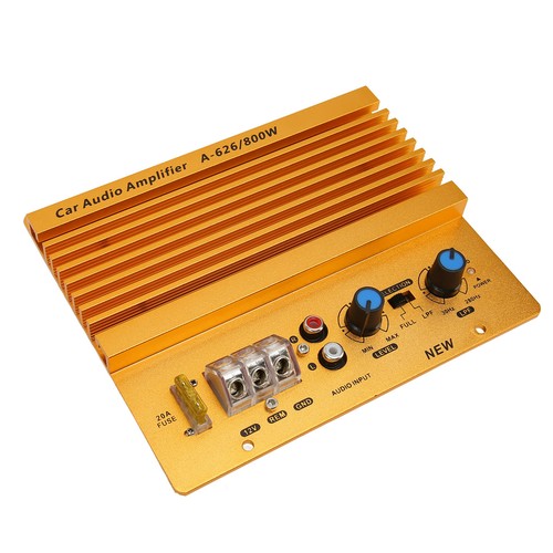 12V 800W Car High Power Amplifier Precise Heat Dissipation Stereo Amplifier Part - Picture 12 of 22