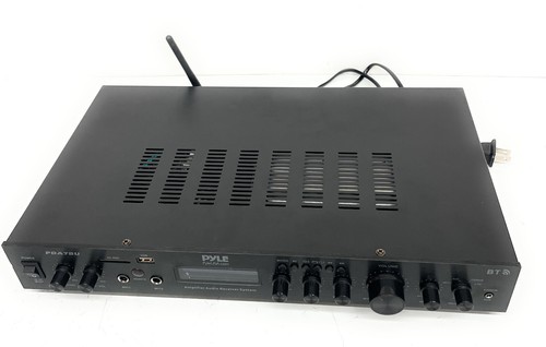 PYLE Home Theater Amplifier Audio Receiver System with Bluetooth, Black, PDA7BU - Picture 3 of 6