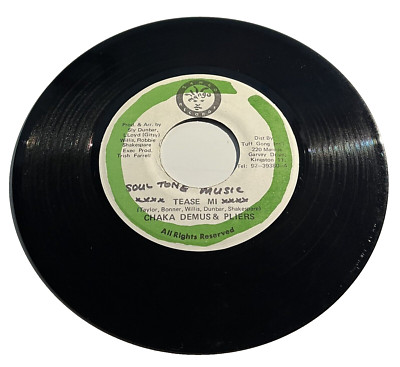Chaka Demus/Pliers ~Tease Mi~45 rpm Import Single Rare Reggae Mango Records EX+7