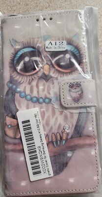#244 Owl Folding Case That Fits Samsung Galaxy  A12 5g