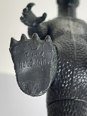 Vintage Godzilla Figure 1985 Imperial Toho Monster Toy 6inch
