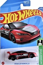 Hot Wheels - 2022 HW Green Speed 2/5 Nissan Leaf Nismo RC_02 100/250 (BBHCT78)