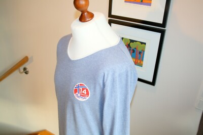 Nebulus, men's long shirt, long sleeve, original, size L, like new, sporty + classy! 