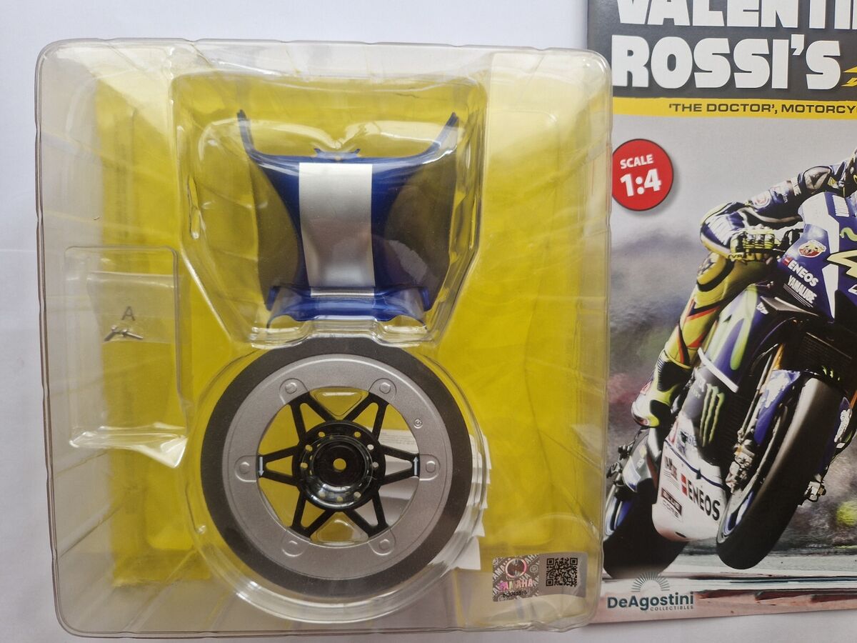 1/4 DEAGOSTINI BUILD THE YAMAHA YZR-M1 VALENTINO ROSSI BIKE 1/4 DEAGOSTINI BUILD THE YAMAHA YZR-M1 VALENTINO ROSSI BIKE