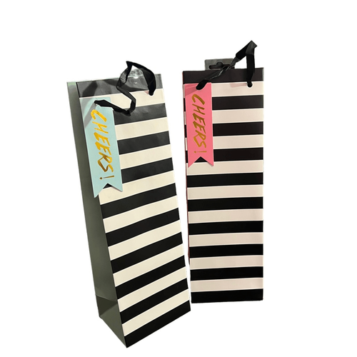 Lot De 10 Sacs Cabas Avon Pliables En Papier - Édition Rare 2011 - Rose/Blanc