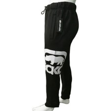 NWT ECKO UNLTD. MSRP 51.99 EMBROIDERY MEN'S BLACK PULL ON JOGGER PANTS SIZE M