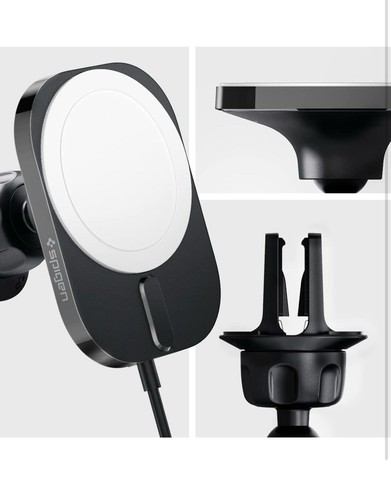 Spigen One tap pro 3 - 15w wireless car charger - airvent - Picture 3 of 3