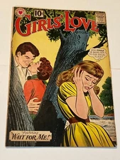 Girls Love stories #82 Roy Lichtenstein pop art No Thank You DC Comics 1961 VG