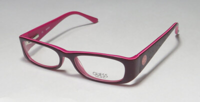 GUESS 9027 PL FANCY FASHION DESIGNER ACCESSORY SLIM SHAPE MODERN LOGO EYEGLASSES
