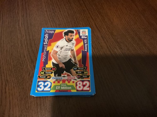 Topps Match attax premier league 2017/18 trading cards choose your cards SET 1 - Picture 240 of 252