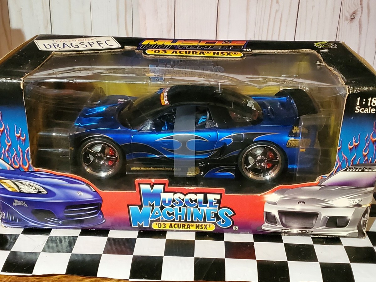 【お試し価格!】 Muscle Scale 1:18 Tuners Muscle NSX Acura 2003 Machines 乗用車