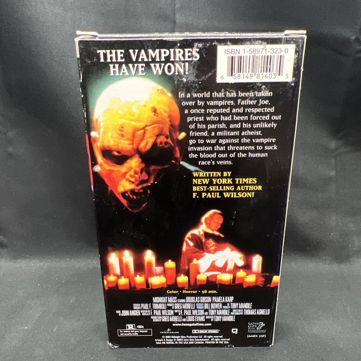 Midnight Mass VHS 2002 Lions Gate Horror 98 mins | eBay