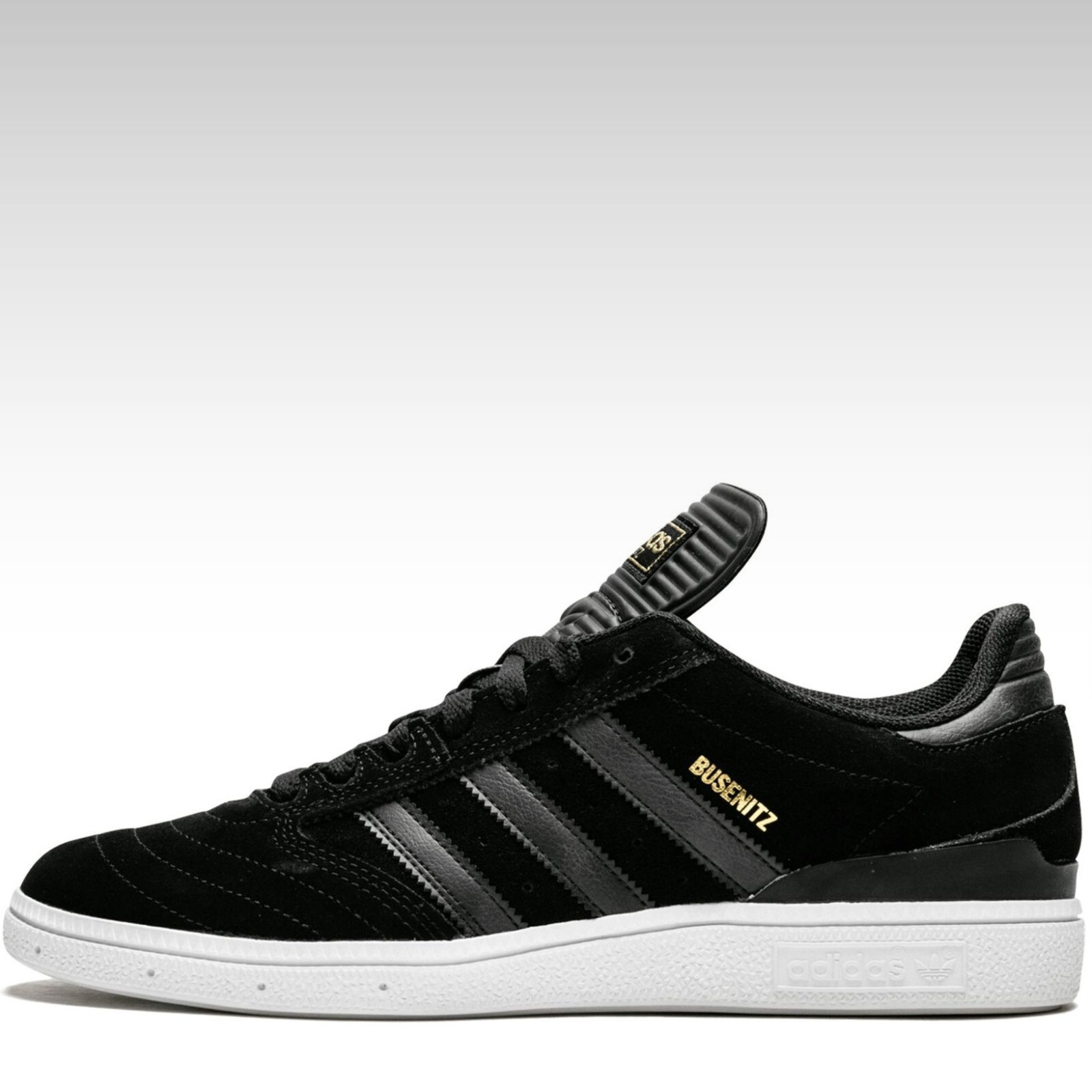 ADIDAS BUSENITZ BLACK BLACK WHITE SIZE 10 MEN'S SKATE SHOES