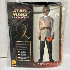 1999 Star Wars Episode 1 Anakin Skywalker Costume Ages 3-4
