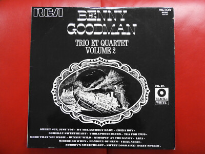 BENNY GOODMAN - TRIO ET QUARTET VOL2 1957 VICTOR 730 707 (NM- / M) MONO / FRENCH