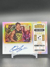 2022-23 Panini Contenders #104 OCHAI AGBAJI VARIATION FINALS TICKET AUTO #39/49