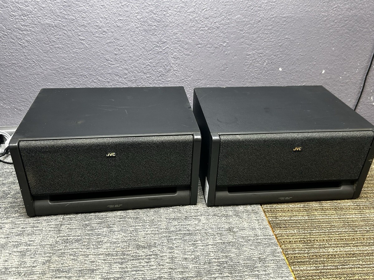 Vintage JVC SP-MX1BK Speakers Full Range Speakers + Subwoofer