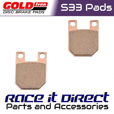 Brake Pads for DERBI GP1 50 OPEN 2006-2009 REAR Goldfren S33